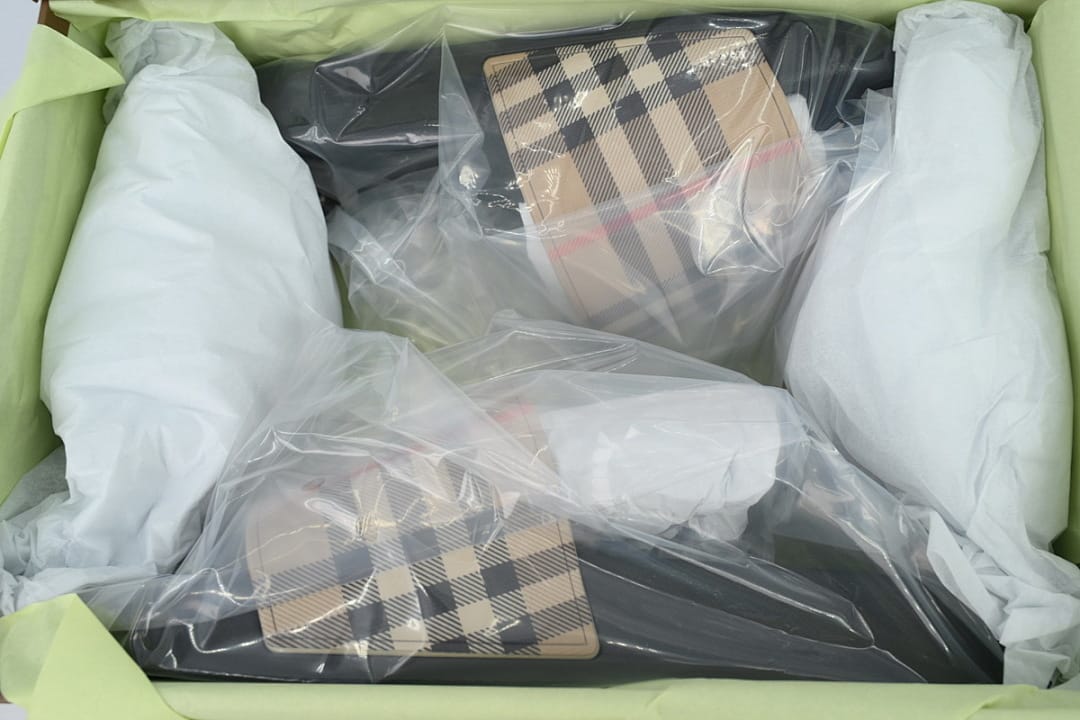 Burberry Slipper Strap Slippers Khaki
