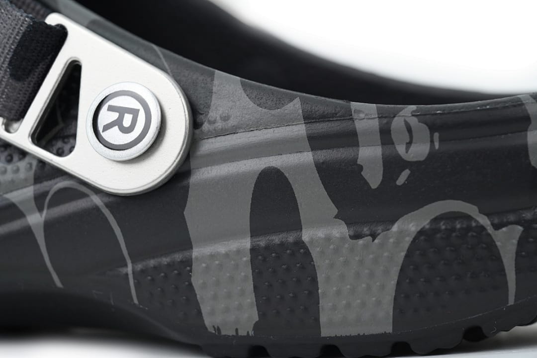 Crocs Clogs Classic Clog BAPE x 'ABC Camo - Black'