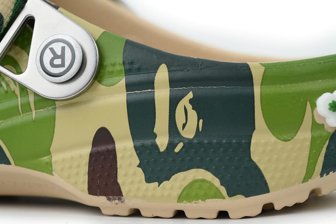 Crocs Clogs Classic Clog BAPE x 'ABC Camo - green'