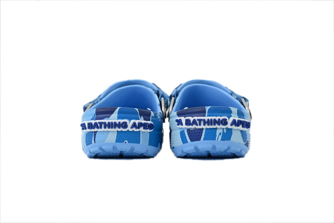 Crocs Clogs Classic Clog BAPE x 'ABC Camo - blue'