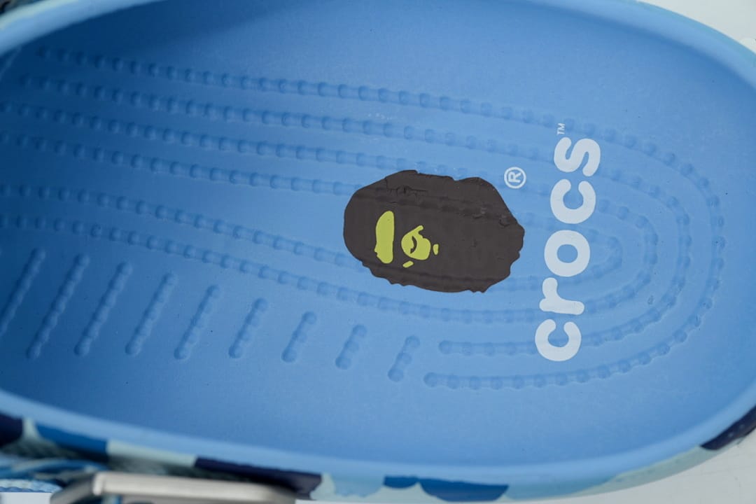 Crocs Clogs Classic Clog BAPE x 'ABC Camo - blue'