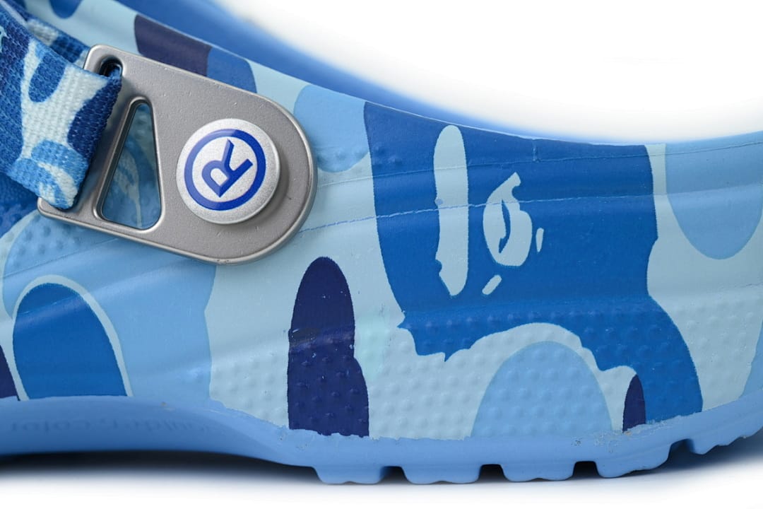 Crocs Clogs Classic Clog BAPE x 'ABC Camo - blue'