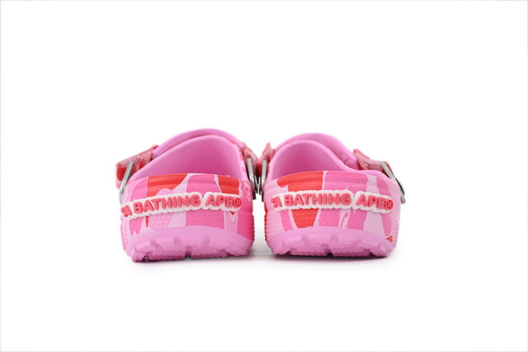 Crocs Clogs Classic Clog BAPE x 'ABC Camo - pink'