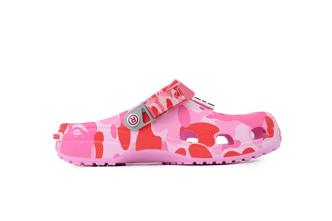Crocs Clogs Classic Clog BAPE x 'ABC Camo - pink'