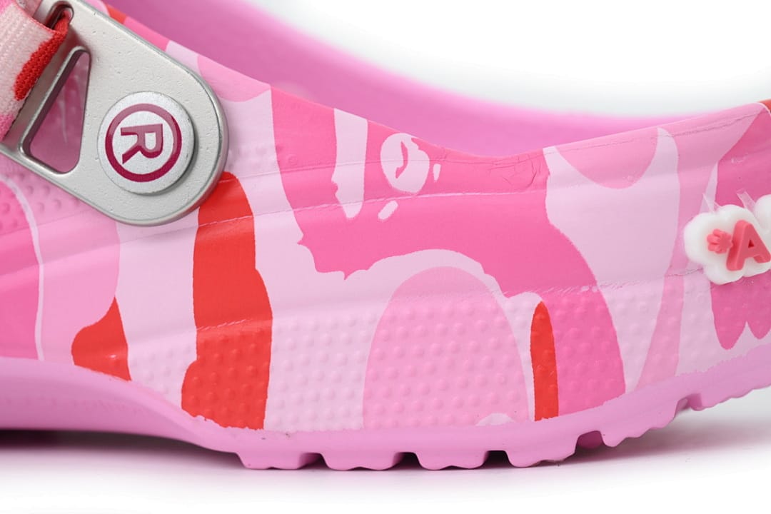 Crocs Clogs Classic Clog BAPE x 'ABC Camo - pink'