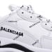 Balenciaga Triple S Letter White Rose Red