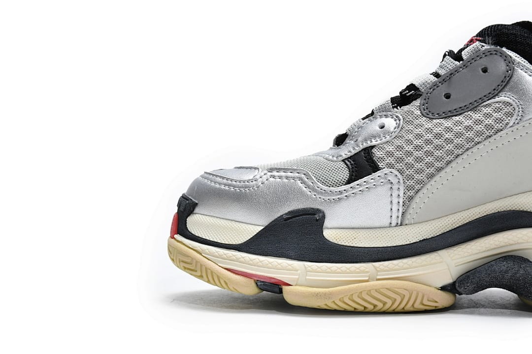 Balenciaga Triple S Grey Silver Black