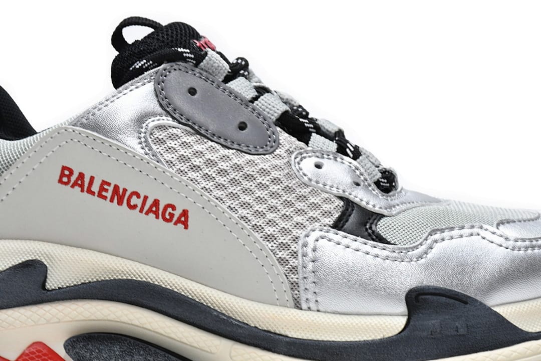 Balenciaga Triple S Grey Silver Black