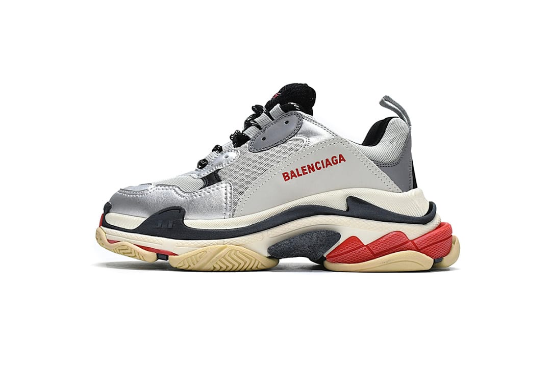 Balenciaga Triple S Grey Silver Black
