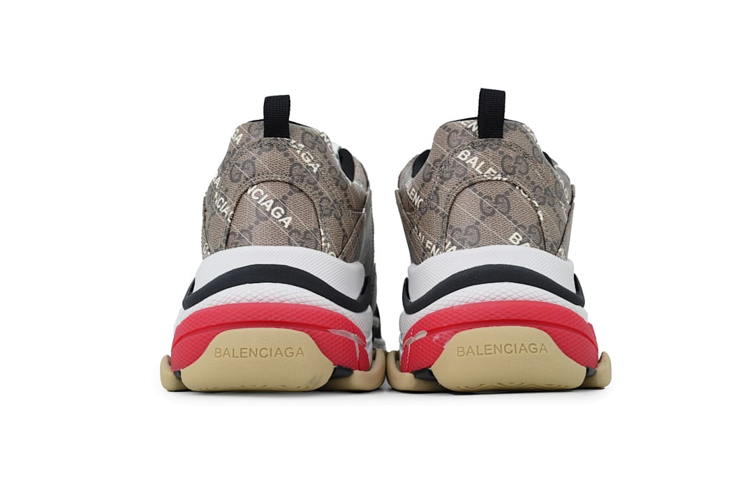 Gucci x Balenciaga Triple S Black Red