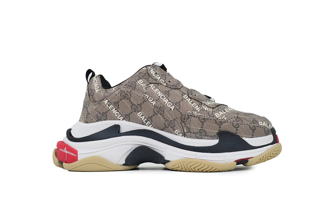 Gucci x Balenciaga Triple S Black Red