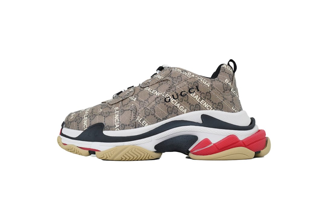 Gucci x Balenciaga Triple S Black Red