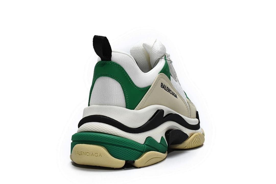 Balenciaga Triple S White Green