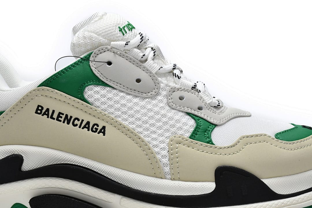 Balenciaga Triple S White Green