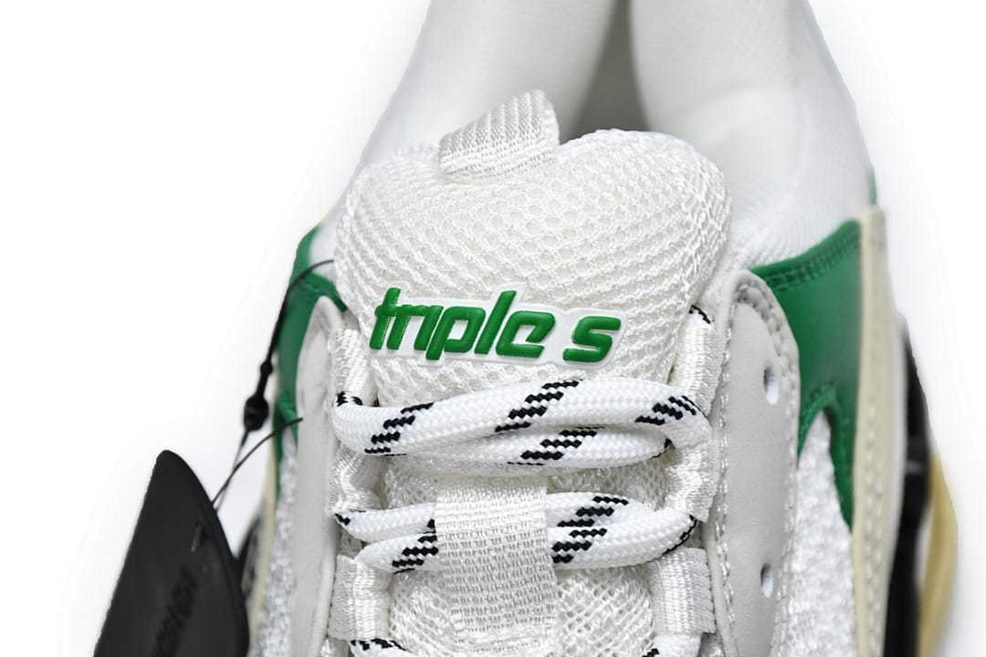 Balenciaga Triple S White Green