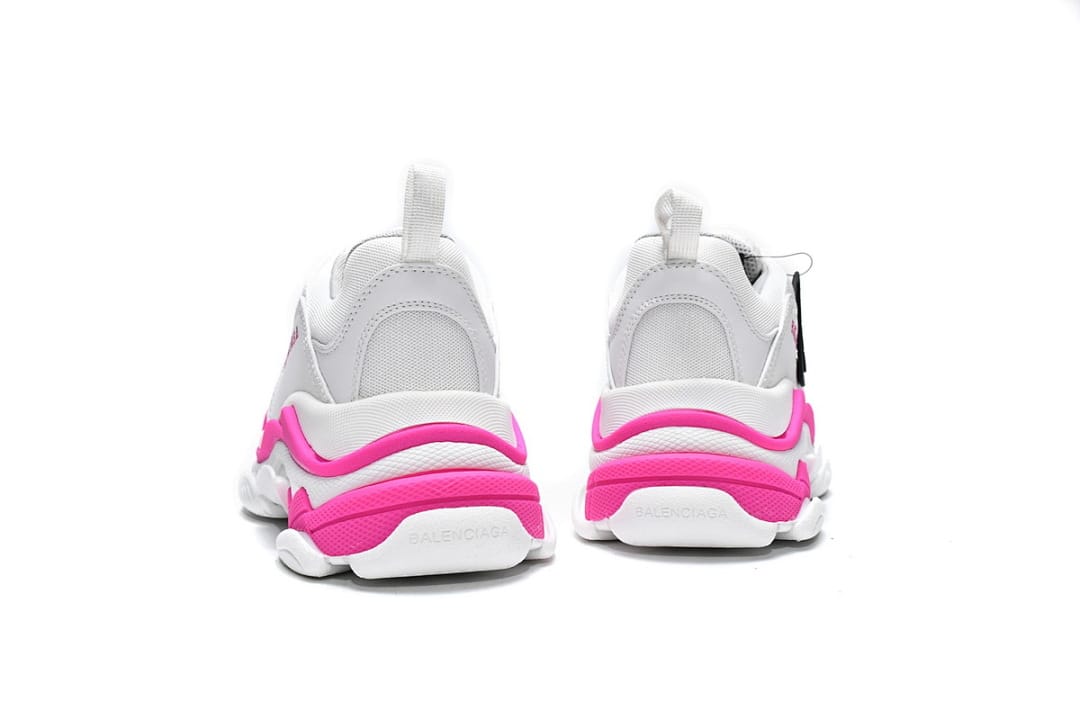 Balenciaga Triple S White Peach Red