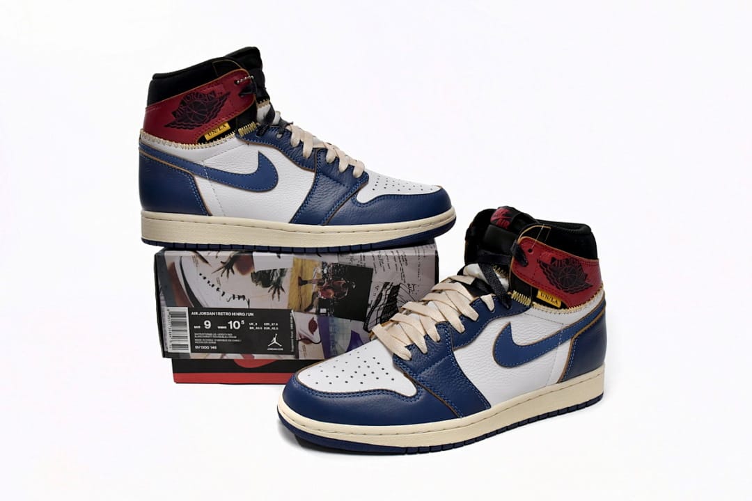 Air Jordan 1 Retro High OG Blue Toe (Colorway 6)