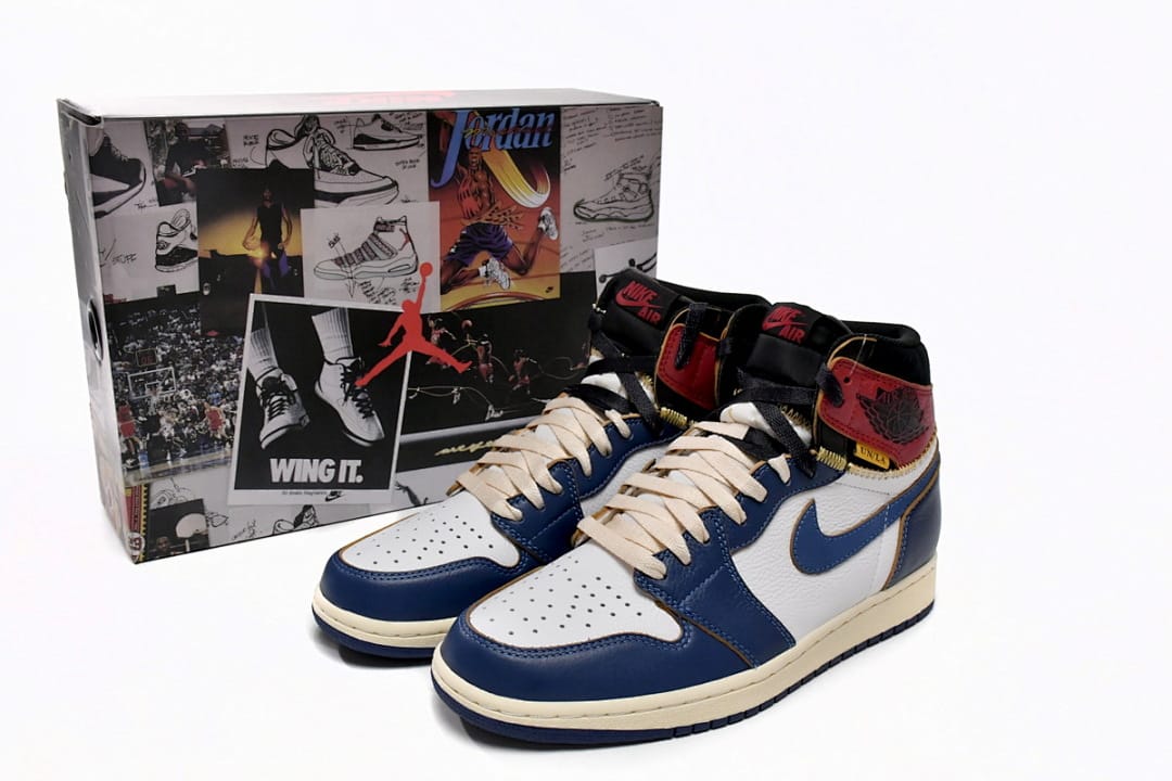 Air Jordan 1 Retro High OG Blue Toe (Colorway 6)