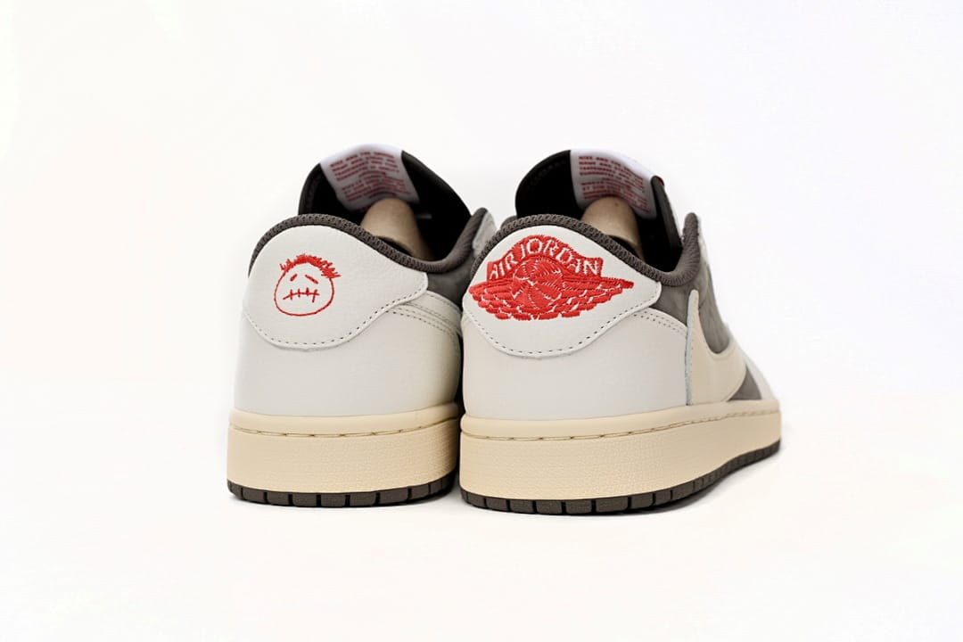Air Jordan 1 Low White Brown Barb (Colorway 5)