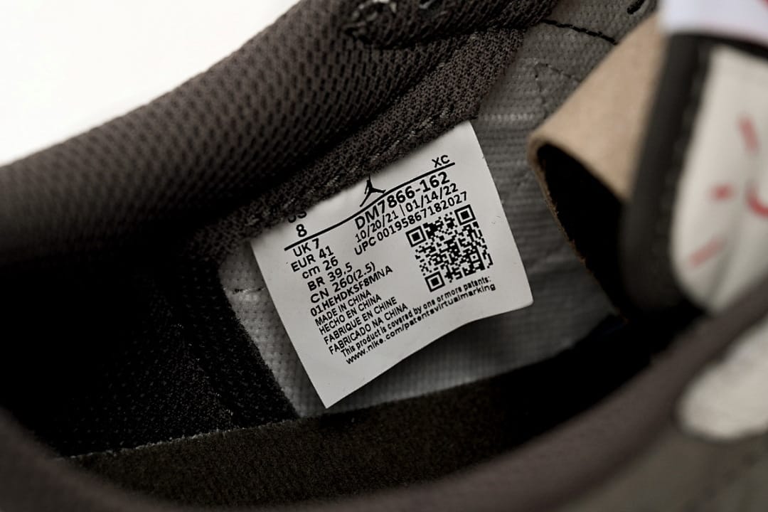 Air Jordan 1 Low White Brown Barb (Colorway 5)