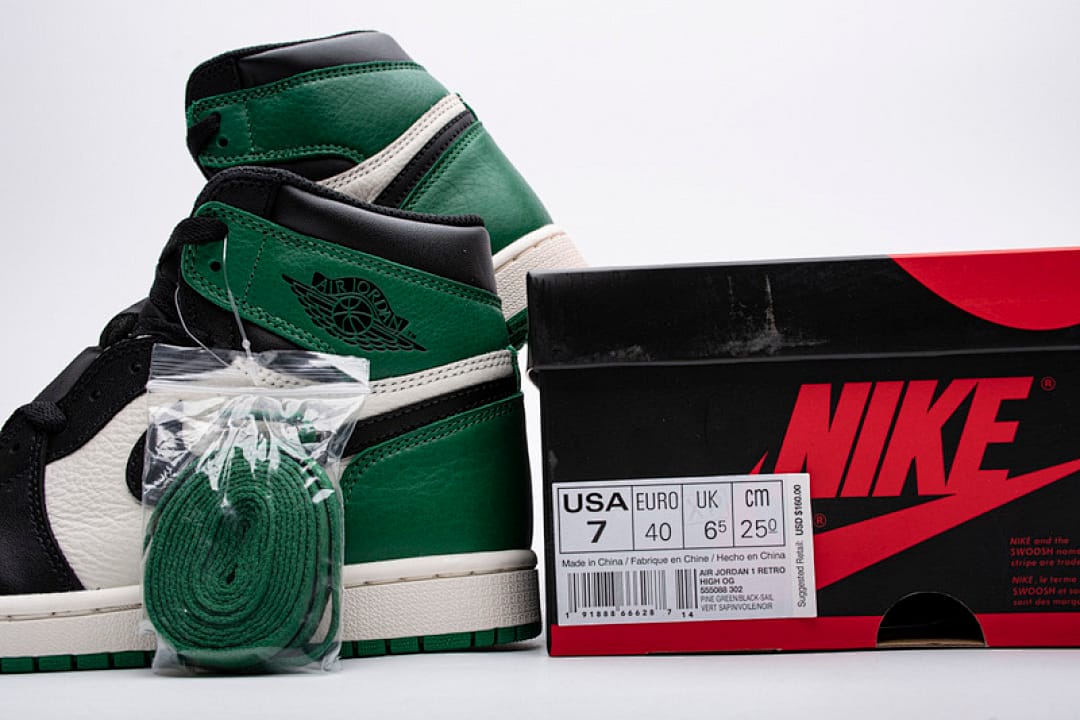 Air Jordan 1 High OG Pine Green (Colorway 3)