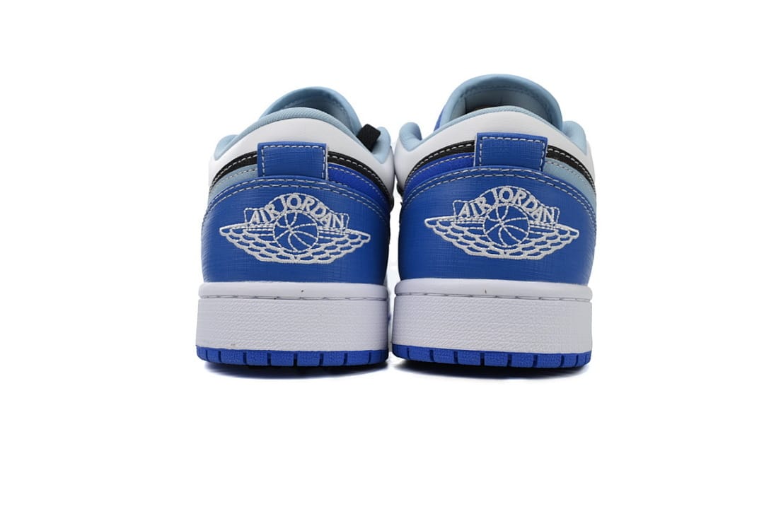 Air Jordan 1 Low White Blue Black
