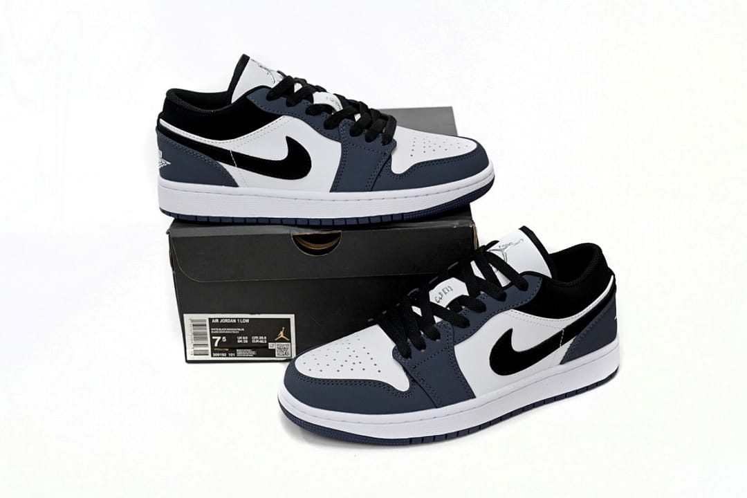 Air Jordan 1 Low White Blue (Colorway 2)