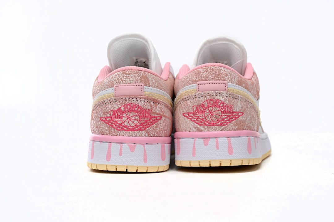 Air Jordan 1 Low SE GS Paint Drip