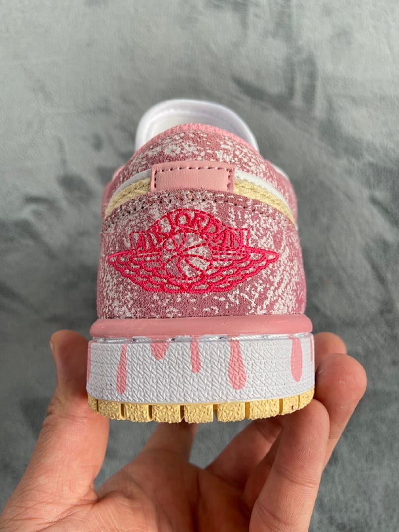 Air Jordan 1 Low SE GS Paint Drip