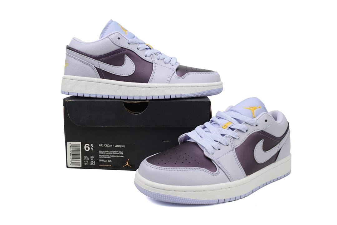 Air Jordan 1 Low Oxygen Purple