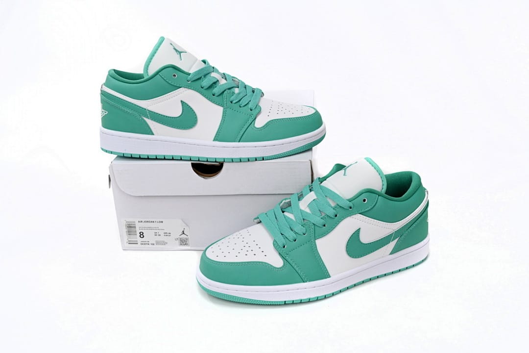 Air Jordan 1 Low White Green