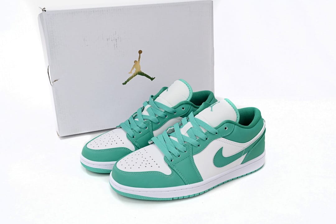 Air Jordan 1 Low White Green