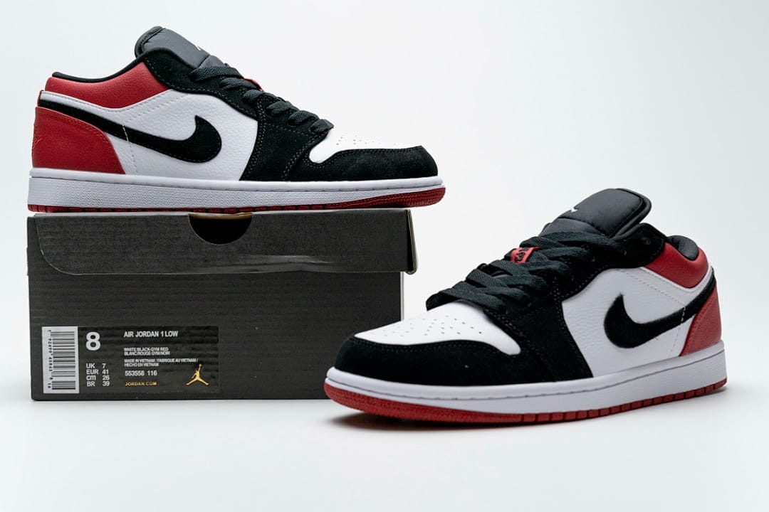 Air Jordan 1 Low Black Toe (Colorway 2)