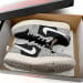 Air Jordan 1 Low Black Gray Burst