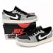 Air Jordan 1 Low Black Gray Burst