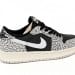 Air Jordan 1 Low Black Gray Burst