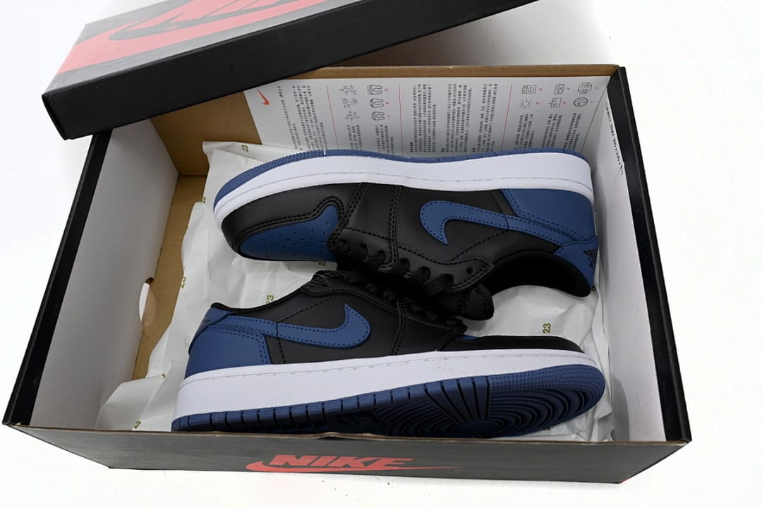 Air Jordan 1 Low Black Blue