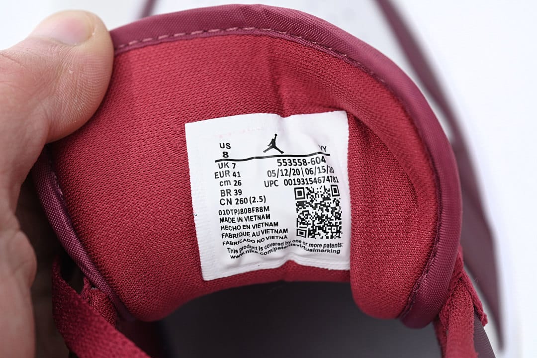 Air Jordan 1 Low Noble Red