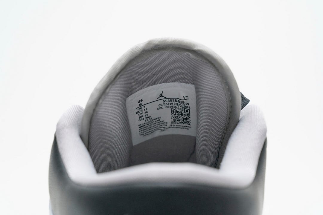 Air Jordan 1 Low Light Smoke Grey (Colorway 3)