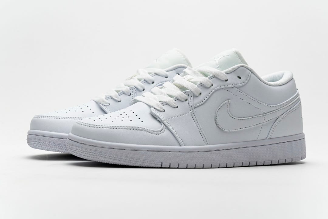 Air Jordan 1 Low White Pure Platnium