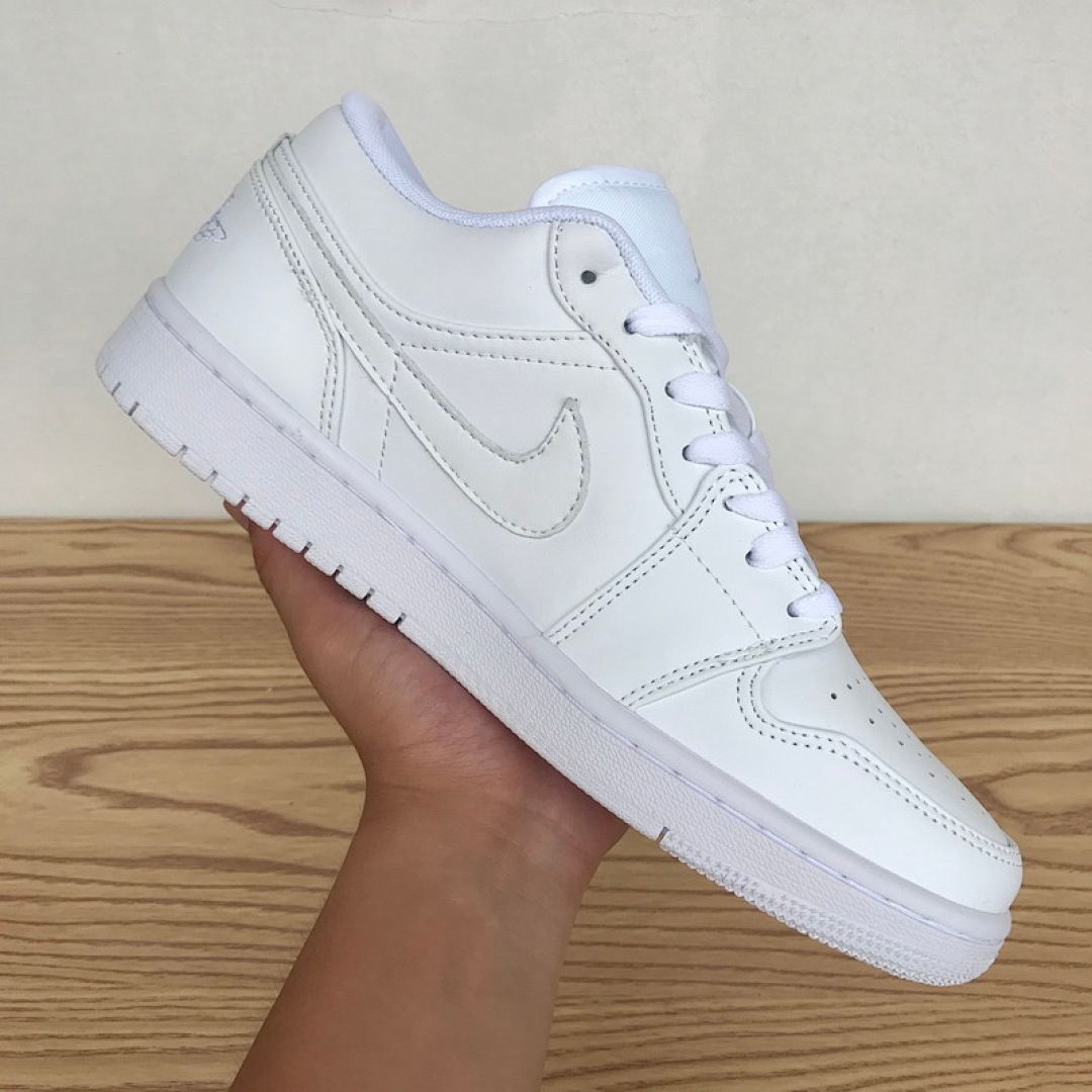 Air Jordan 1 Low White Pure Platnium
