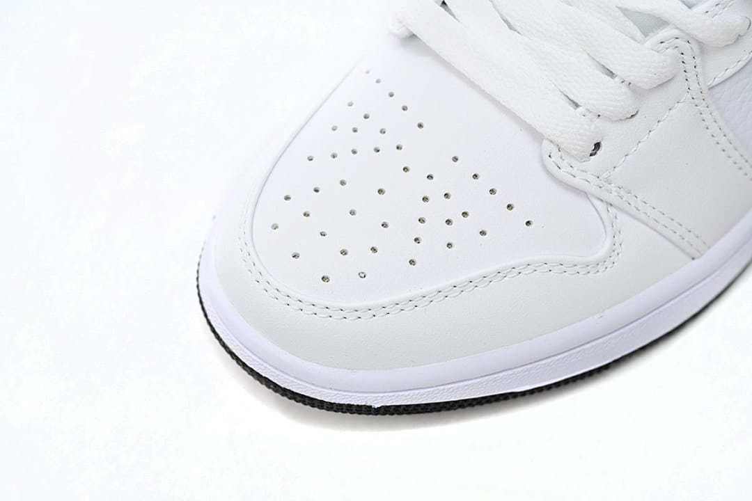 Air Jordan 1 Low All-white Red