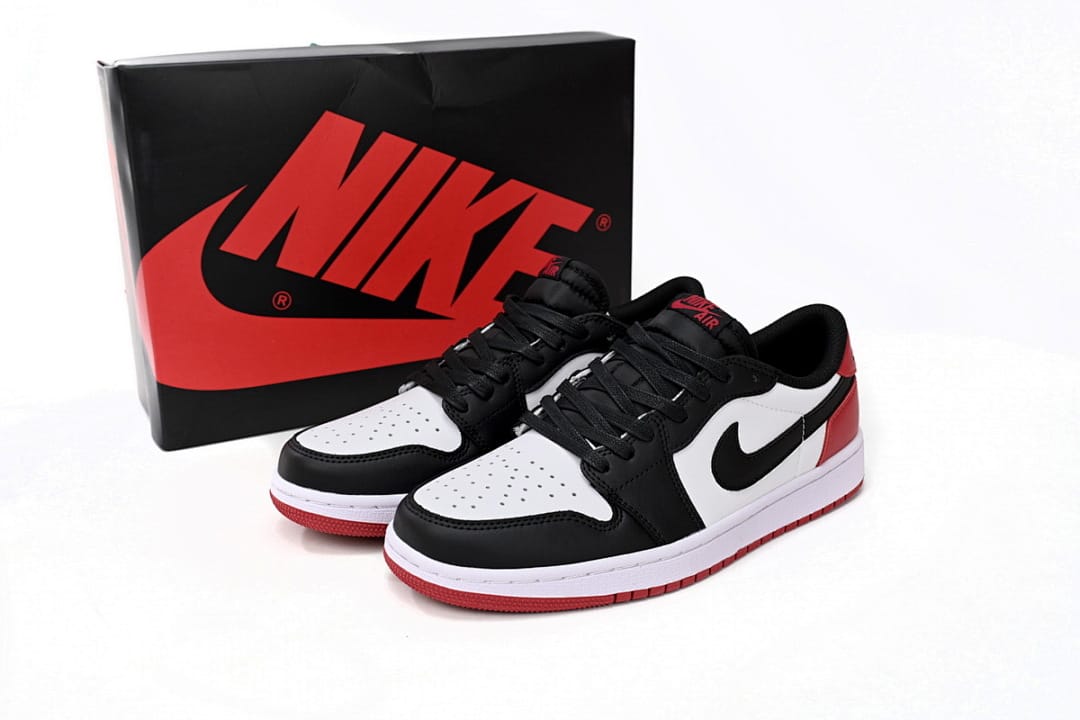 Air Jordan 1 Low OG Black Toe (Colorway 2)