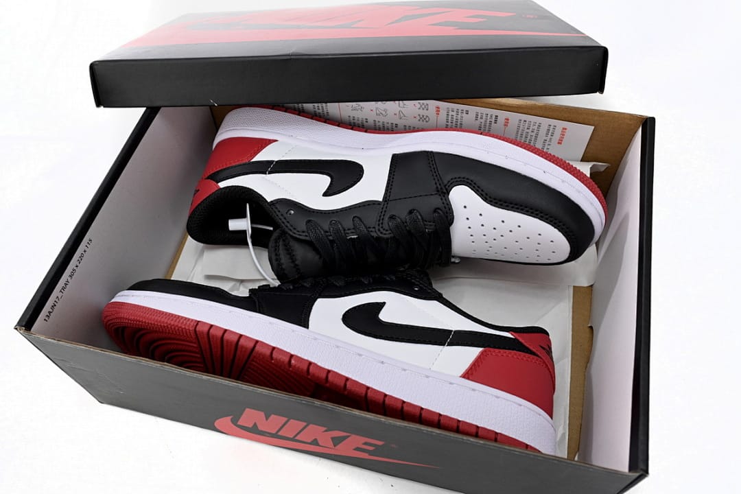 Air Jordan 1 Low OG Black Toe (Colorway 2)
