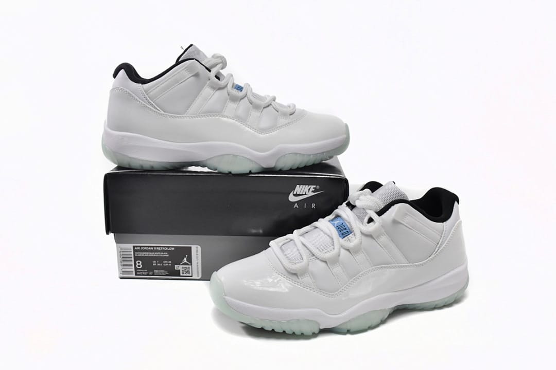 Air Jordan 11 Retro Low x OFF White Low Legend Blue (Colorway 2)