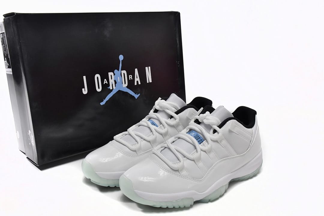 Air Jordan 11 Retro Low x OFF White Low Legend Blue (Colorway 2)