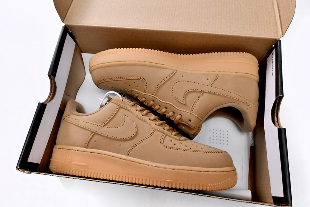 Nike Air Force 1 Low x QF Edition Flax (Colorway 2)