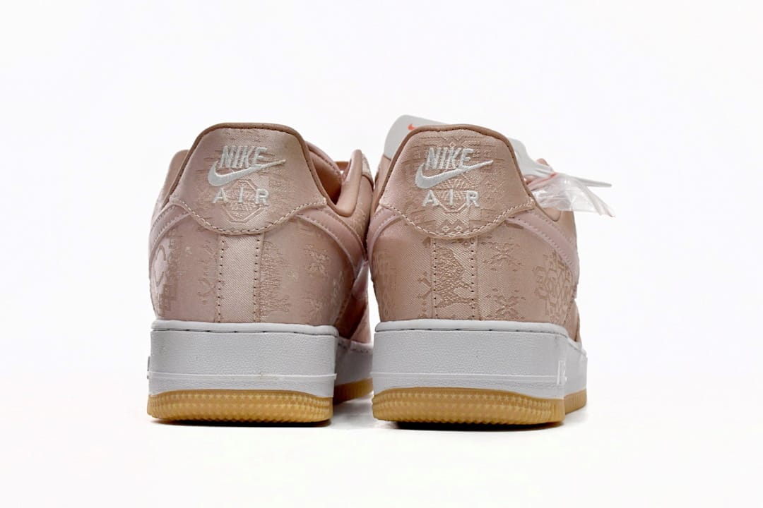 Nike Air Force 1 Low x QF Edition Premium Rose Gold Silk