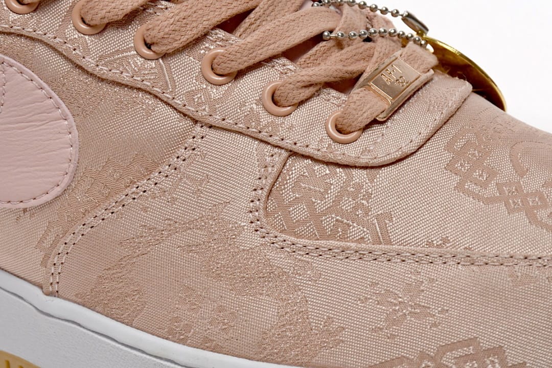 Nike Air Force 1 Low x QF Edition Premium Rose Gold Silk