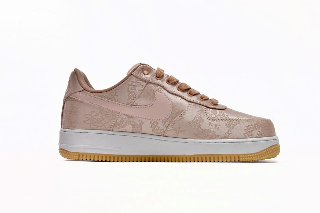 Nike Air Force 1 Low x QF Edition Premium Rose Gold Silk